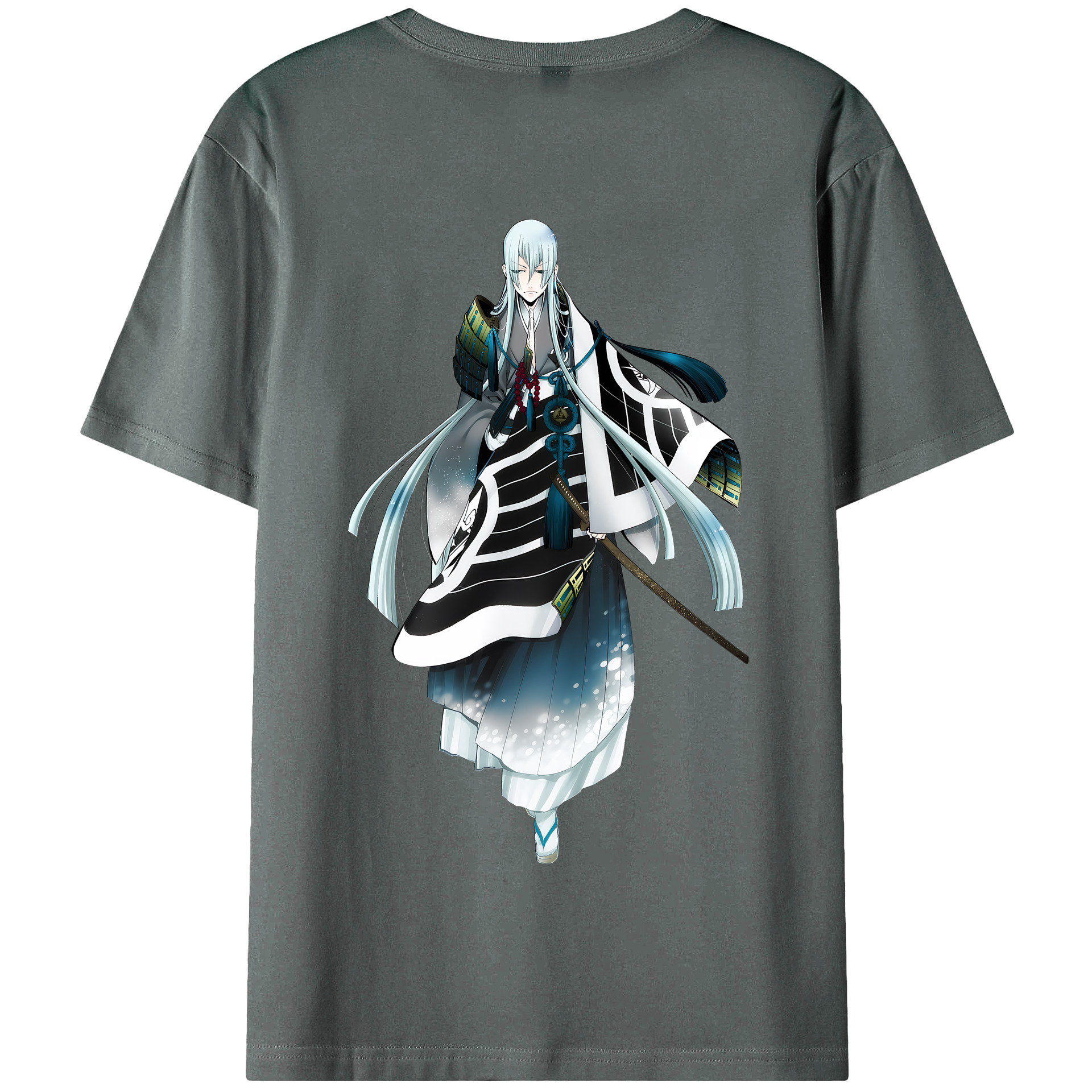 （画像用） 刀剣乱舞 Touken Ranbu 綿100％半袖Tシャツ（背面プリント）